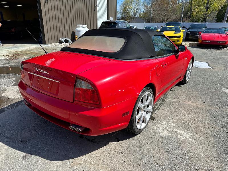 Продажа на аукционе авто 2002 Maserati Spyder, vin: ZAMBB18A820005905, номер лота: 52794036