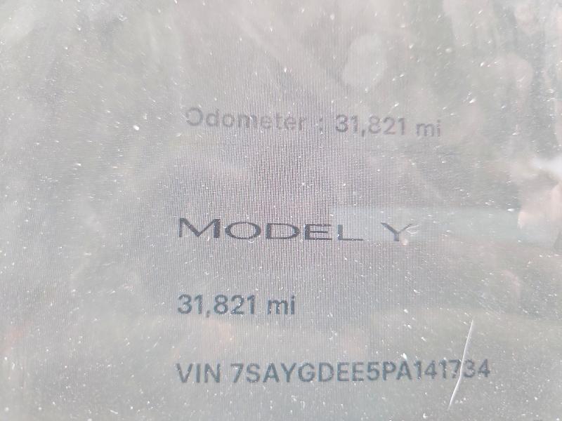 54704796 :رقم المزاد ، 7SAYGDEE5PA141734 vin ، 2023 Tesla Model Y مزاد بيع