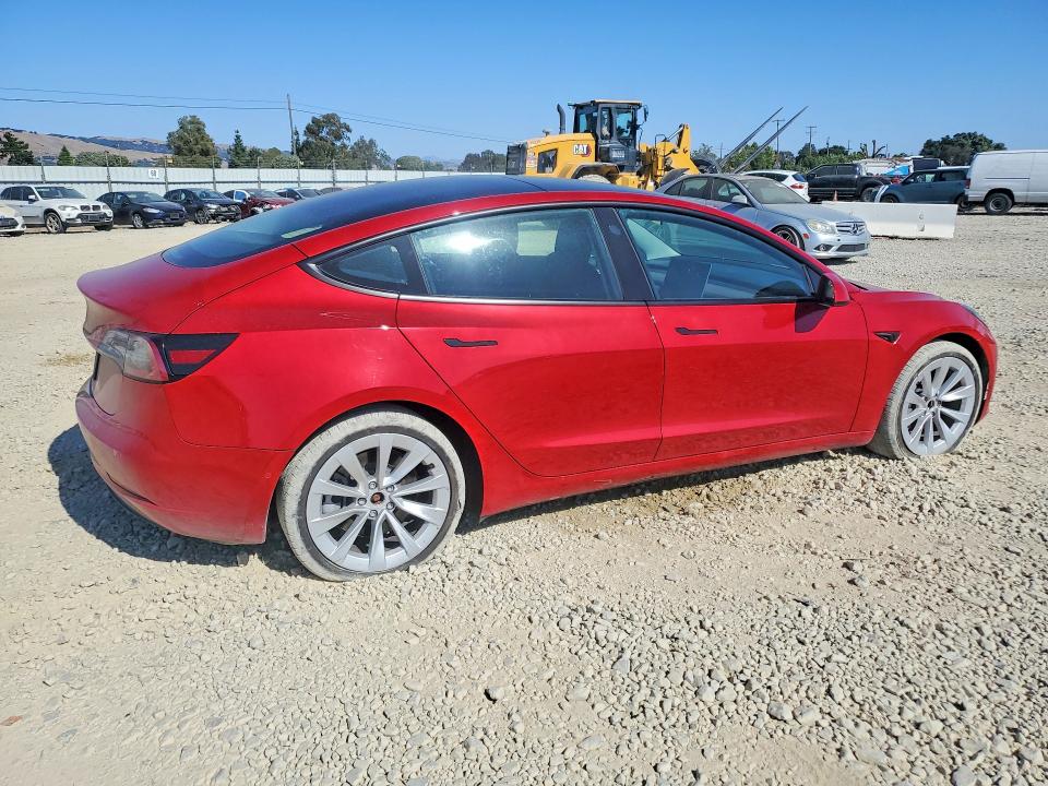 2021 Tesla Model 3 მანქანა იყიდება აუქციონზე, vin: 5YJ3E1EA4MF099984, აუქციონის ნომერი: 54472426