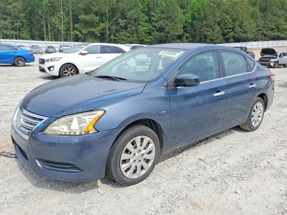 52438096 :رقم المزاد ، 1N4AB7AP9DN900851 vin ، 2013 Nissan Sentra مزاد بيع