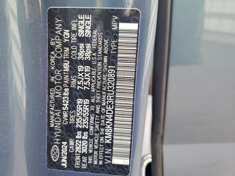 Продаж на аукціоні авто 2024 Hyundai Ioniq 5, vin: KM8KN4DE3RU320891, номер лоту: 54952756