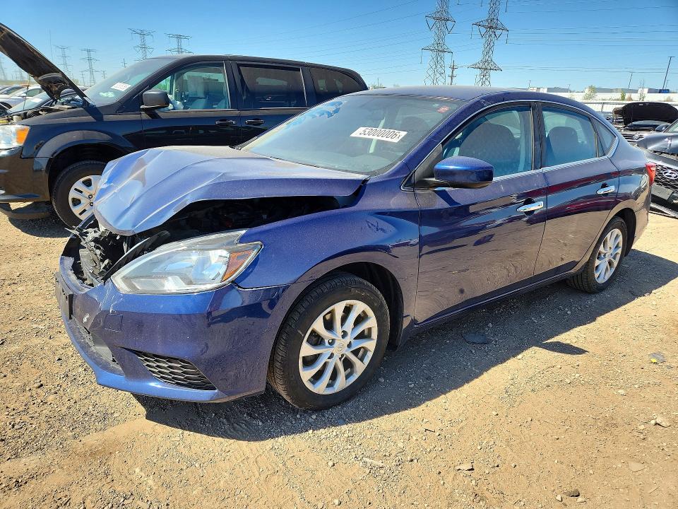 2019 Nissan Sentra მანქანა იყიდება აუქციონზე, vin: 3N1AB7AP7KY365919, აუქციონის ნომერი: 53000006
