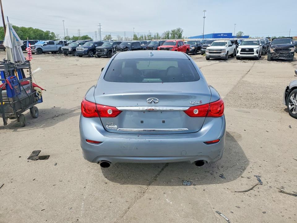 Aukcja sprzedaży 2014 Infiniti Q50, vin: JN1BV7AR3EM692886, numer aukcji: 54640616