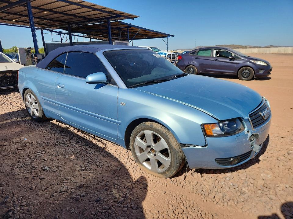 Auction sale of the 2003 Audi A4, vin: WAUAT48H43K010324, lot number: 55212756
