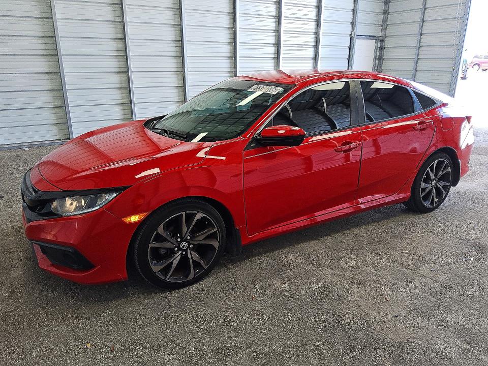 Aukcja sprzedaży 2020 Honda Civic, vin: 2HGFC2F80LH567188, numer aukcji: 51372106