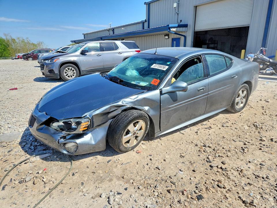 2005 Pontiac Grand Prix მანქანა იყიდება აუქციონზე, vin: 2G2WP522X51351127, აუქციონის ნომერი: 53706656