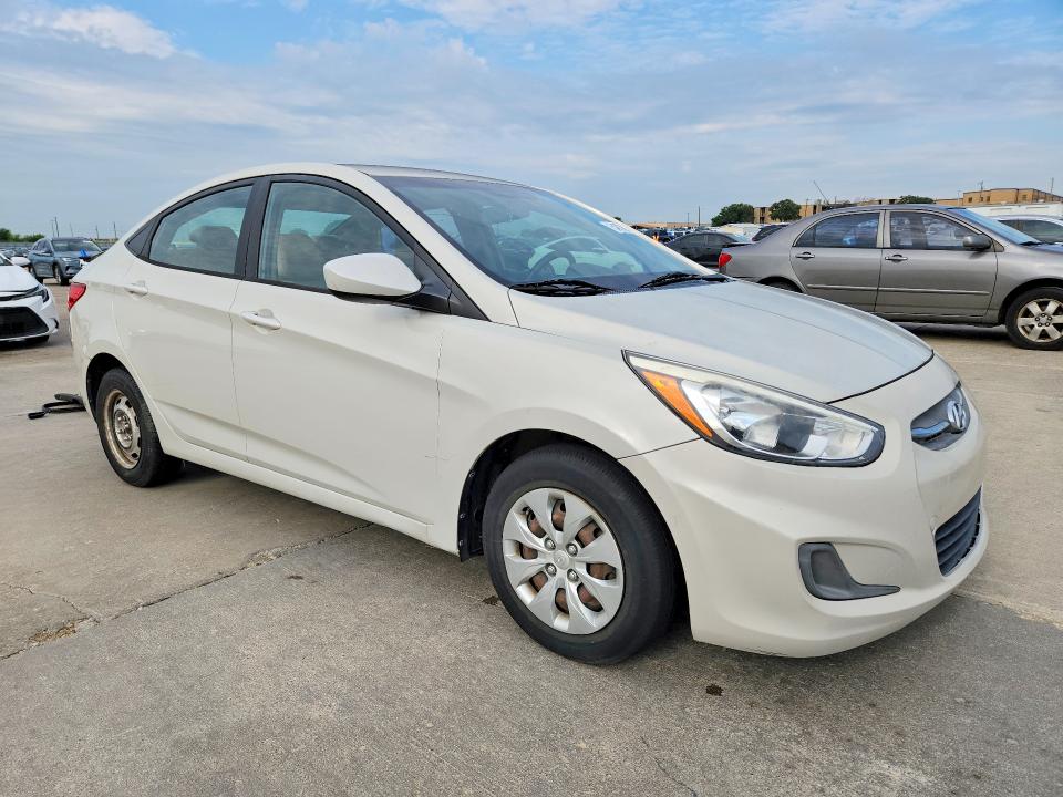 2016 Hyundai Accent მანქანა იყიდება აუქციონზე, vin: KMHCT4AE0GU043886, აუქციონის ნომერი: 54973896