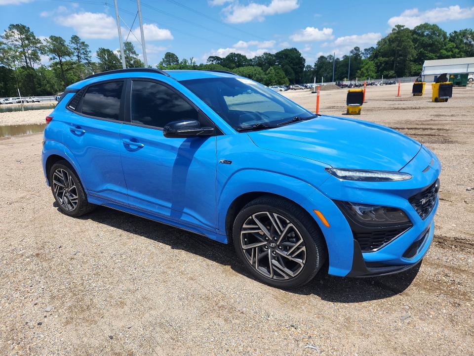 2022 Hyundai Kona მანქანა იყიდება აუქციონზე, vin: KM8K33A37NU805273, აუქციონის ნომერი: 53341526