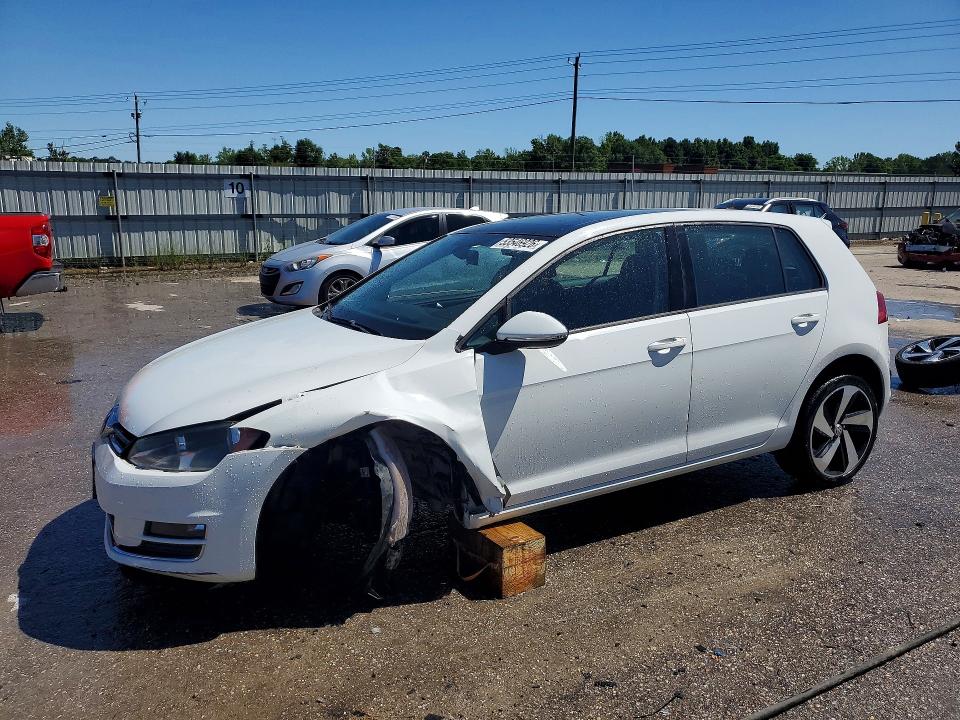 53546926 :رقم المزاد ، 3VW2A7AU7FM012777 vin ، 2015 Volkswagen Golf مزاد بيع