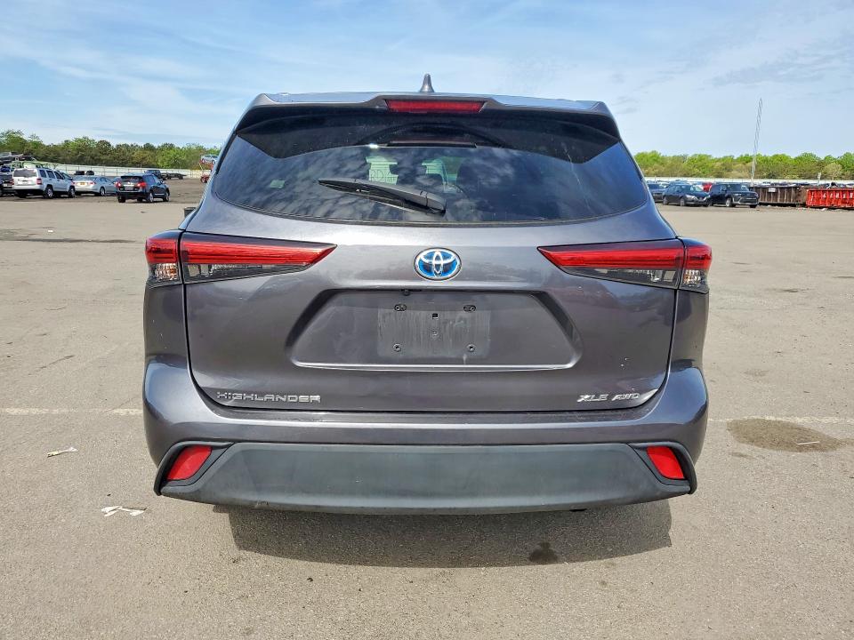 2022 Toyota Highlander მანქანა იყიდება აუქციონზე, vin: 5TDGZRBH7NS571596, აუქციონის ნომერი: 54332876