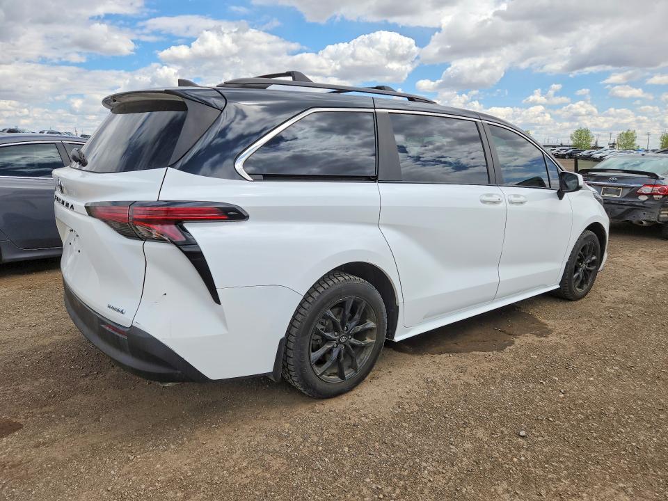 2022 Toyota Sienna მანქანა იყიდება აუქციონზე, vin: 5TDGRKEC4NS087263, აუქციონის ნომერი: 54479476