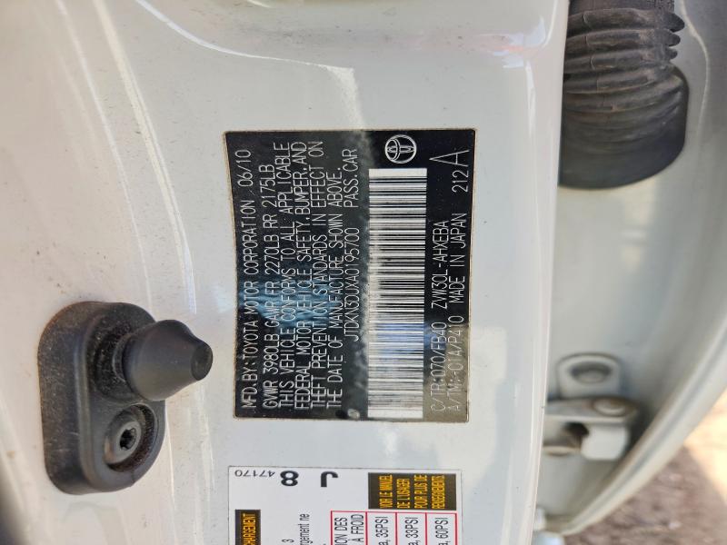 Продажа на аукционе авто 2010 Toyota Prius, vin: JTDKN3DUXA0195700, номер лота: 53436686
