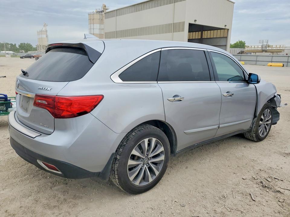 53070116 :رقم المزاد ، 5FRYD4H48GB015619 vin ، 2016 Acura Mdx مزاد بيع
