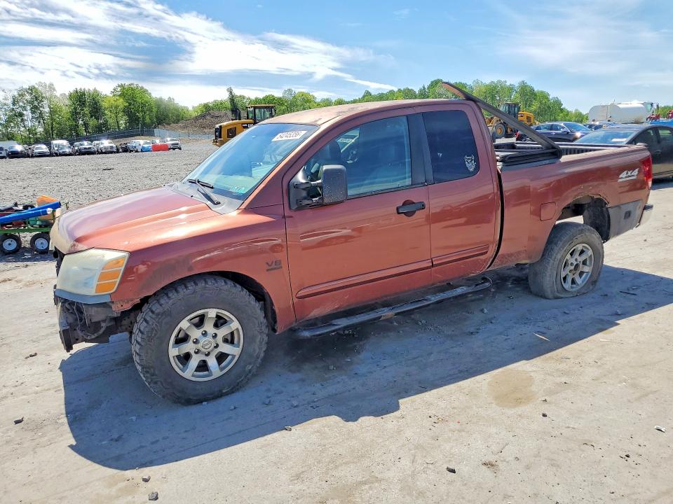 54245356 :رقم المزاد ، 1N6AA06B94N502781 vin ، 2004 Nissan Titan مزاد بيع