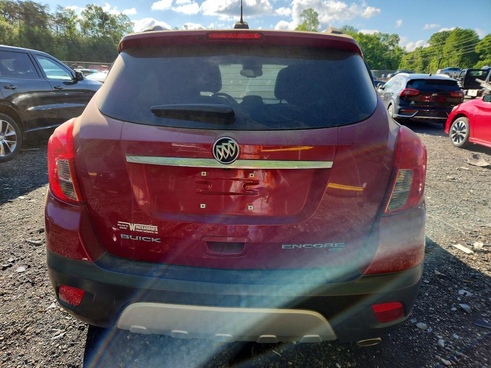 2016 Buick Encore მანქანა იყიდება აუქციონზე, vin: KL4CJGSB6GB752778, აუქციონის ნომერი: 53747936