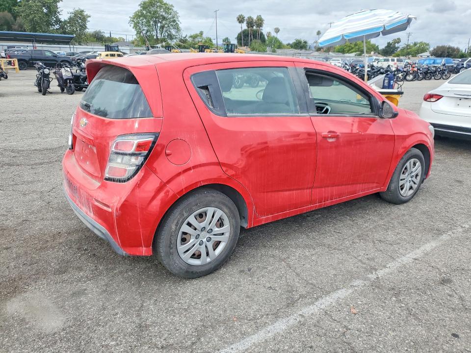 2020 Chevrolet Sonic მანქანა იყიდება აუქციონზე, vin: 1G1JG6SB1L4114418, აუქციონის ნომერი: 55399936