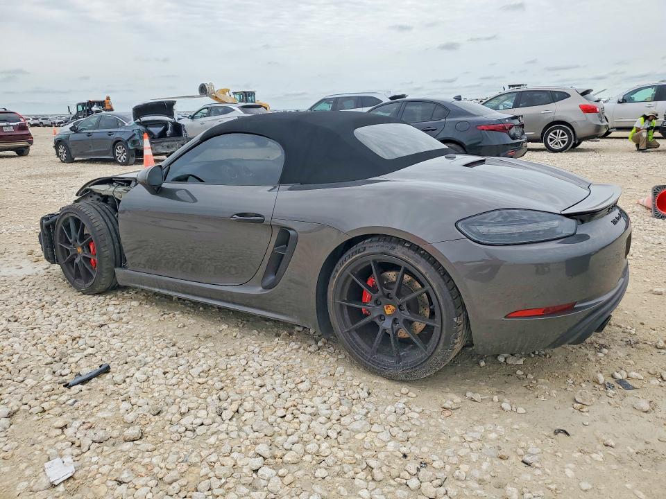 55018196 :رقم المزاد ، WP0CD2A88MS232132 vin ، 2021 Porsche Boxster مزاد بيع