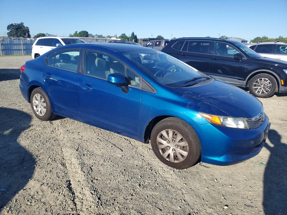 Продаж на аукціоні авто 2012 Honda Civic, vin: 19XFB2F54CE360368, номер лоту: 53460406