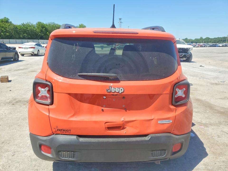 2018 Jeep Renegade მანქანა იყიდება აუქციონზე, vin: ZACCJABB5JPJ35918, აუქციონის ნომერი: 52524196