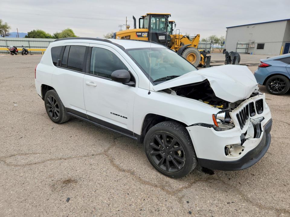 2014 Jeep Compass მანქანა იყიდება აუქციონზე, vin: 1C4NJCBA7ED911582, აუქციონის ნომერი: 55376336