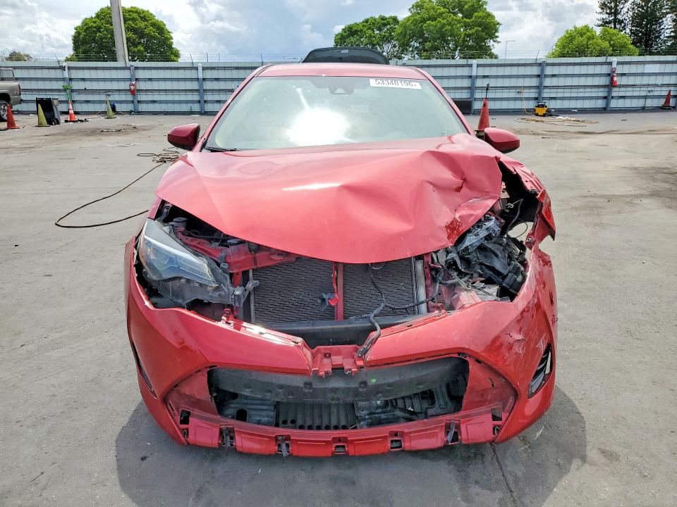 53340196 :رقم المزاد ، 2T1BURHE6JC046148 vin ، 2018 Toyota Corolla مزاد بيع