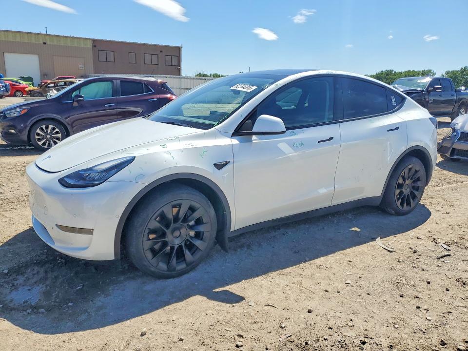 Продажа на аукционе авто 2022 Tesla Model Y, vin: 7SAYGDEE6NA016593, номер лота: 52584896