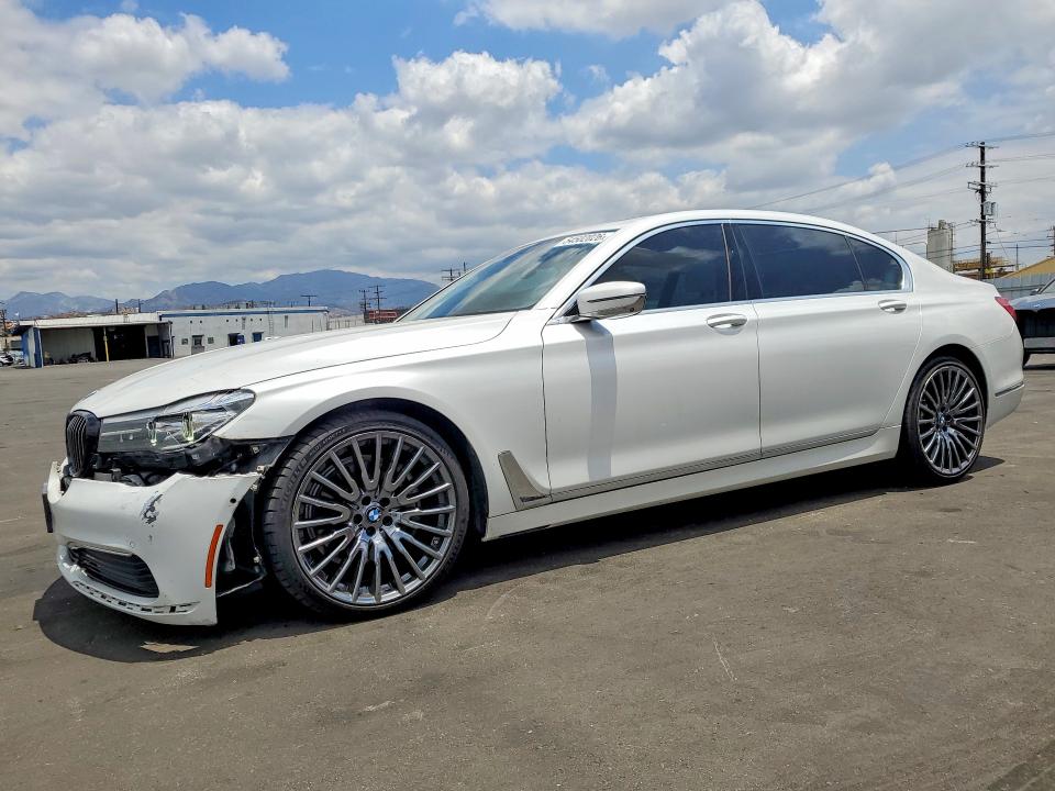 2019 Bmw 740 მანქანა იყიდება აუქციონზე, vin: WBA7E2C54KB218532, აუქციონის ნომერი: 54502026