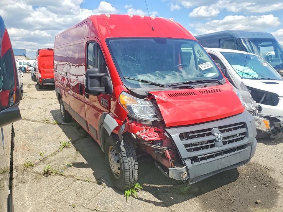 2018 Ram Promaster 2500 მანქანა იყიდება აუქციონზე, vin: 3C6TRVDG8JE107353, აუქციონის ნომერი: 52932006