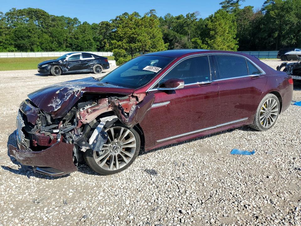 2017 Lincoln Continental მანქანა იყიდება აუქციონზე, vin: 1LN6L9RP1H5618802, აუქციონის ნომერი: 55067596
