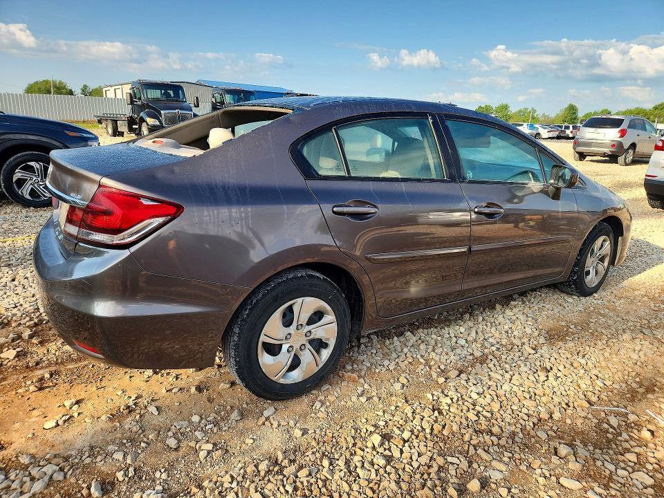 2015 Honda Civic მანქანა იყიდება აუქციონზე, vin: 2HGFB2F54FH510408, აუქციონის ნომერი: 52216766