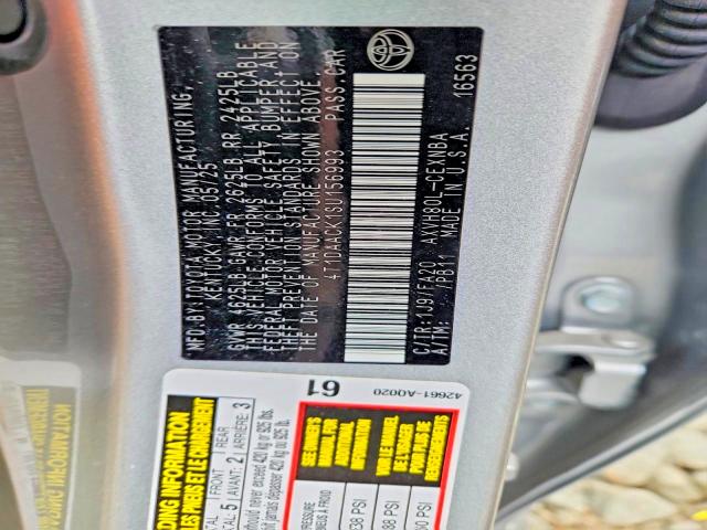 Продаж на аукціоні авто 2025 Toyota Camry, vin: 4T1DAACK1SU156993, номер лоту: 52660676