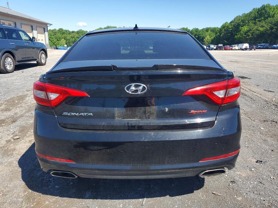 55214976 :رقم المزاد ، 5NPE34AF8GH317206 vin ، 2016 Hyundai Sonata مزاد بيع