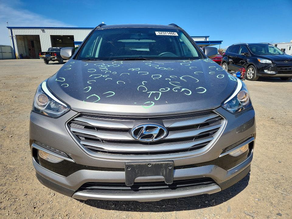 52371466 :رقم المزاد ، 5XYZU3LB5HG390240 vin ، 2017 Hyundai Santa Fe Sport مزاد بيع