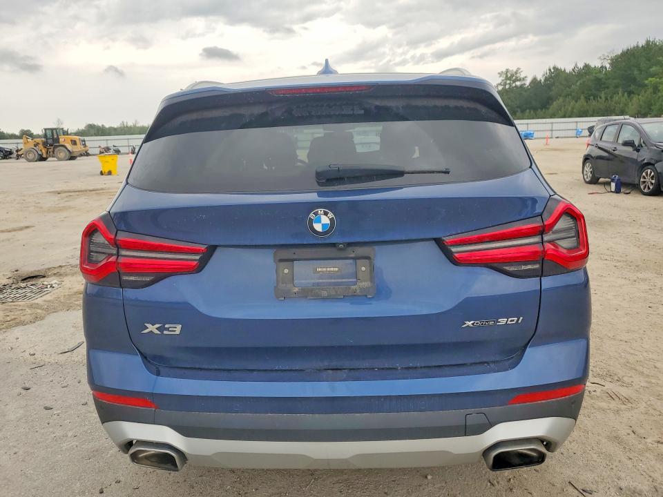 2022 Bmw X3 მანქანა იყიდება აუქციონზე, vin: 5UX53DP08N9K66815, აუქციონის ნომერი: 51661516