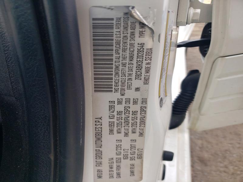 Aukcja sprzedaży 2014 Fiat 500l, vin: ZFBCFABH3EZ028546, numer aukcji: 54449246