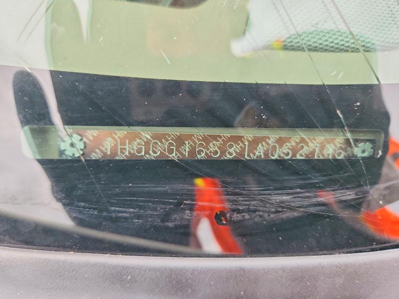 Продаж на аукціоні авто 2001 Honda Accord, vin: 1HGCG16581A052796, номер лоту: 52714796