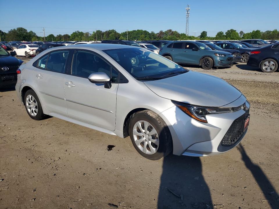 Продаж на аукціоні авто 2020 Toyota Corolla, vin: 5YFEPRAE6LP124669, номер лоту: 53327016