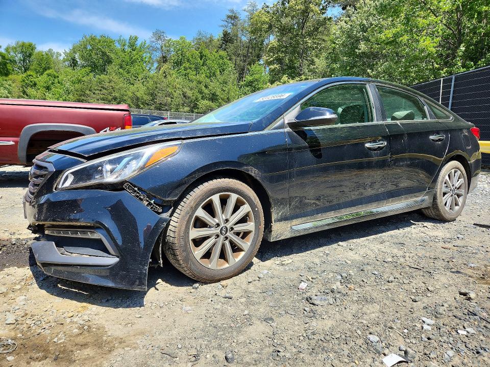 2016 Hyundai Sonata მანქანა იყიდება აუქციონზე, vin: 5NPE34AF5GH315350, აუქციონის ნომერი: 53128596