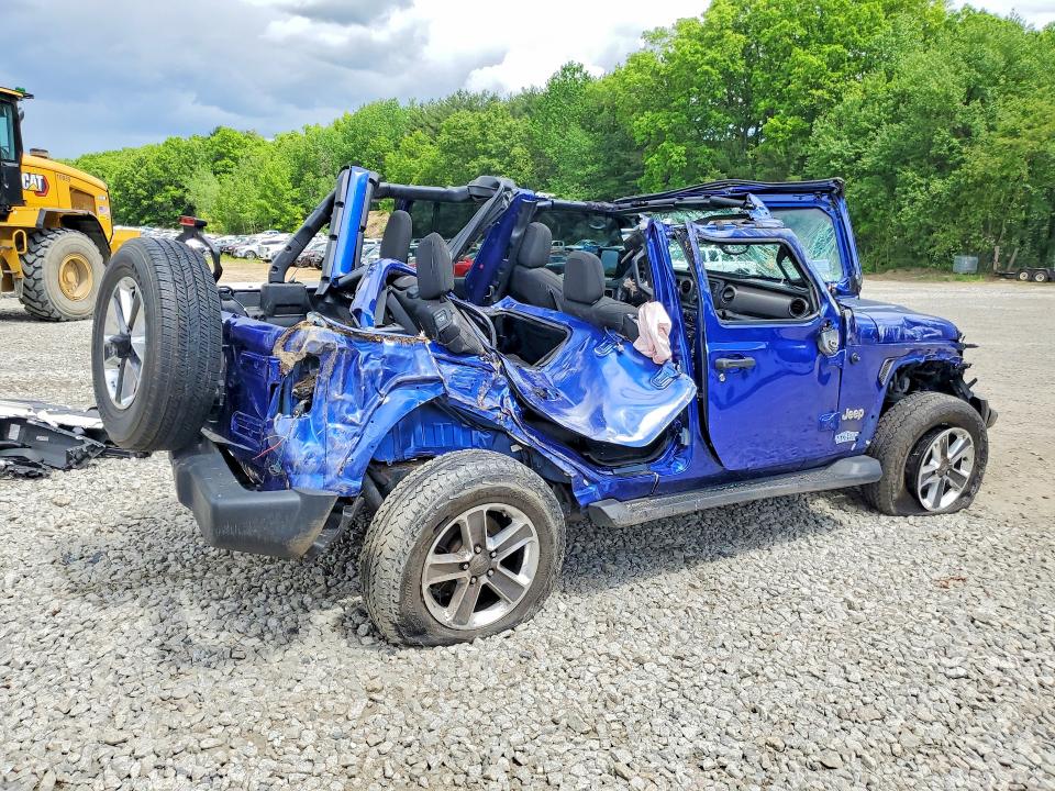 2020 Jeep Wrangler Unlimited მანქანა იყიდება აუქციონზე, vin: 1C4HJXDG9LW121143, აუქციონის ნომერი: 54310886