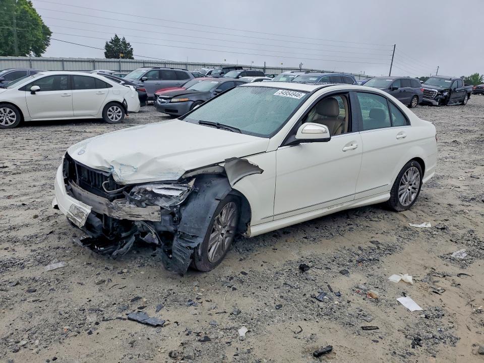 54954946 :رقم المزاد ، WDDGF54XX9R084313 vin ، 2009 Mercedes-benz C مزاد بيع