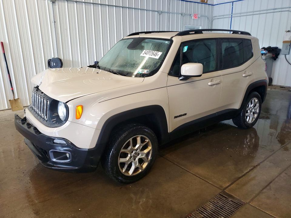Продаж на аукціоні авто 2016 Jeep Renegade, vin: ZACCJBBT6GPD80561, номер лоту: 54002646