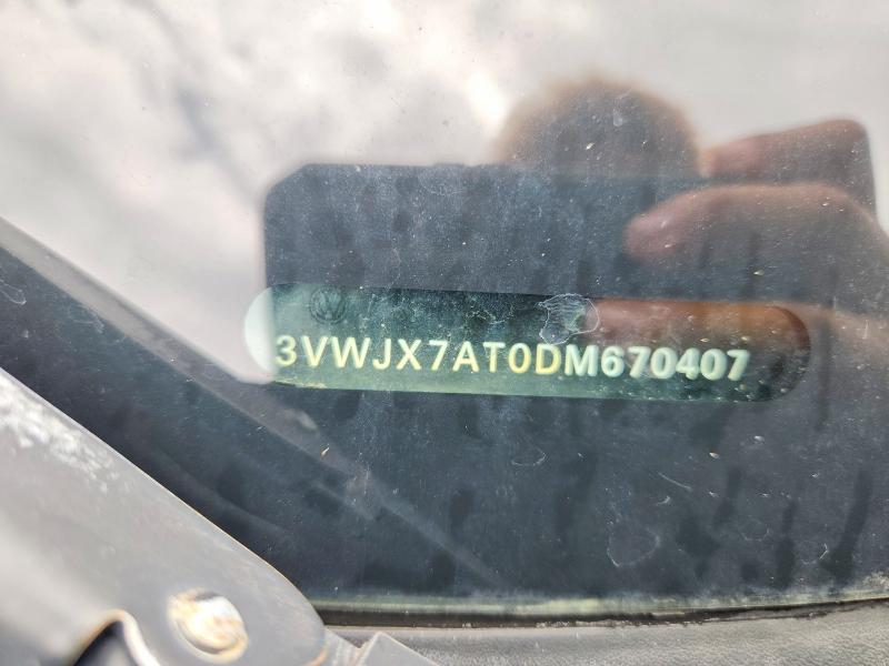 Aukcja sprzedaży 2013 Volkswagen Beetle, vin: 3VWJX7AT0DM670407, numer aukcji: 55214086