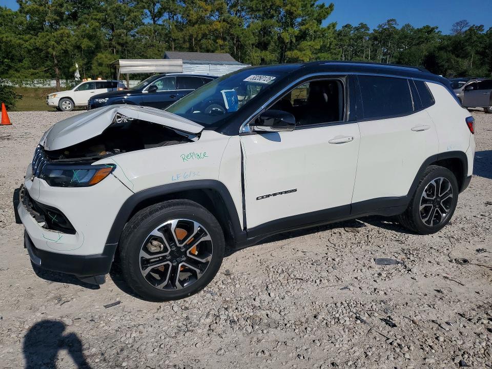Auction sale of the 2022 Jeep Compass, vin: 3C4NJDCB8NT144865, lot number: 53260126
