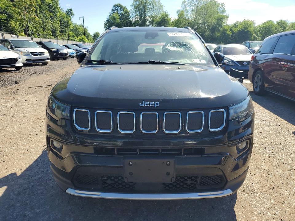 2022 Jeep Compass მანქანა იყიდება აუქციონზე, vin: 3C4NJDCB6NT152477, აუქციონის ნომერი: 55122126