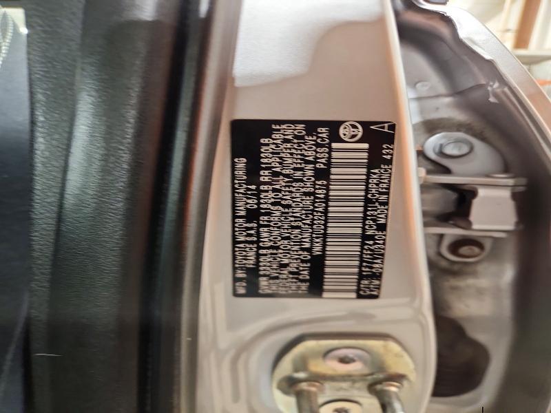 2015 Toyt Yaris მანქანა იყიდება აუქციონზე, vin: VNKKTUD32FA014875, აუქციონის ნომერი: 52175866