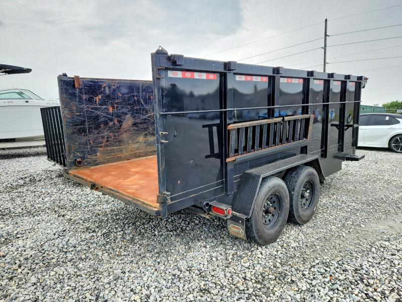 52143266 :رقم المزاد ، 53FBN1624SF098670 vin ، 2025 Covered Wagon Bumper Pull Dump مزاد بيع