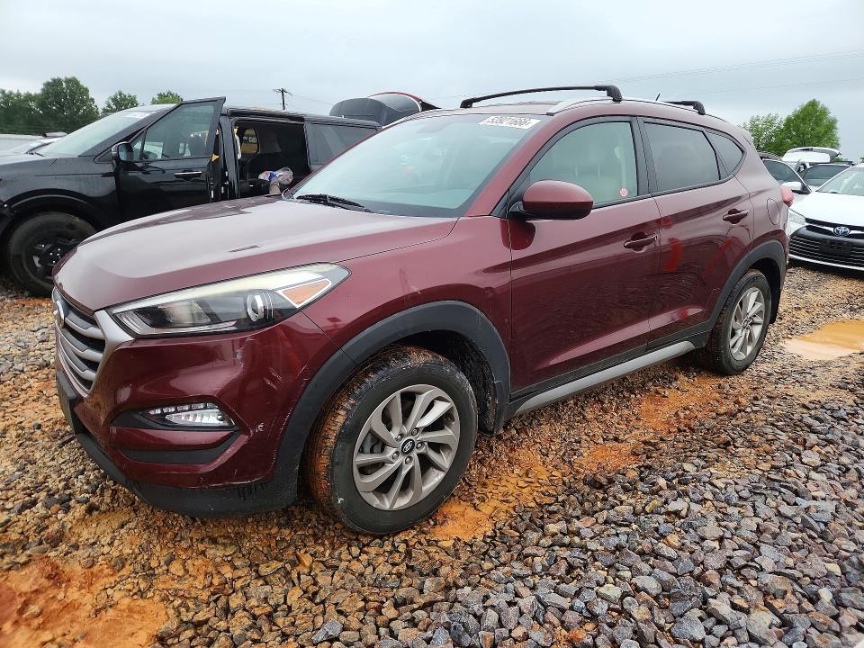 2017 Hyundai Tucson მანქანა იყიდება აუქციონზე, vin: KM8J3CA47HU386074, აუქციონის ნომერი: 53921666