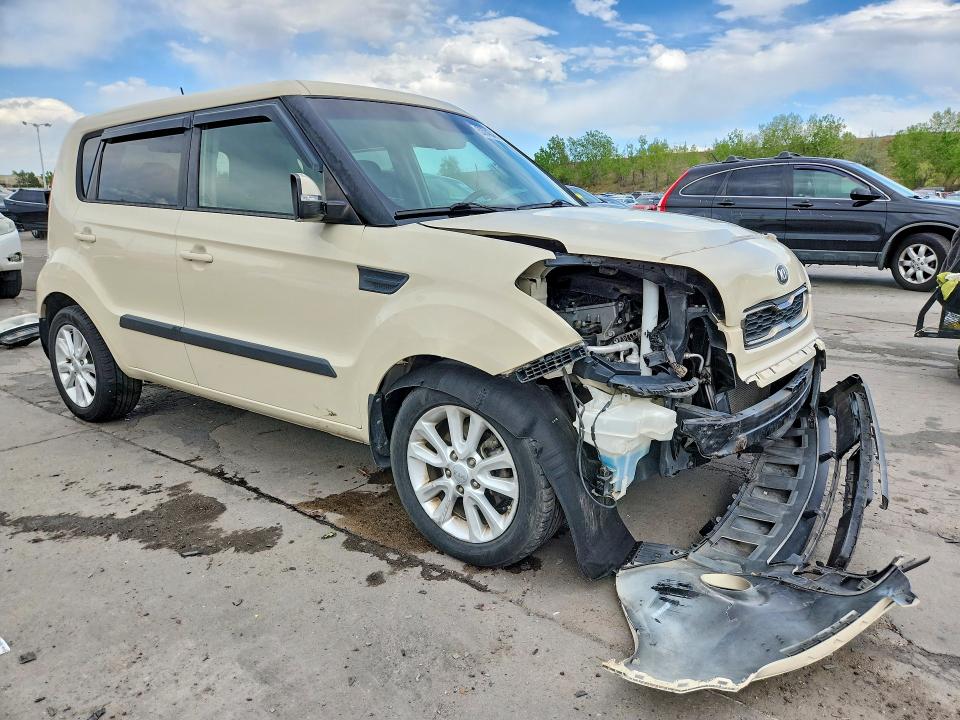 2013 Kia Soul მანქანა იყიდება აუქციონზე, vin: KNDJT2A67D7513642, აუქციონის ნომერი: 53745456