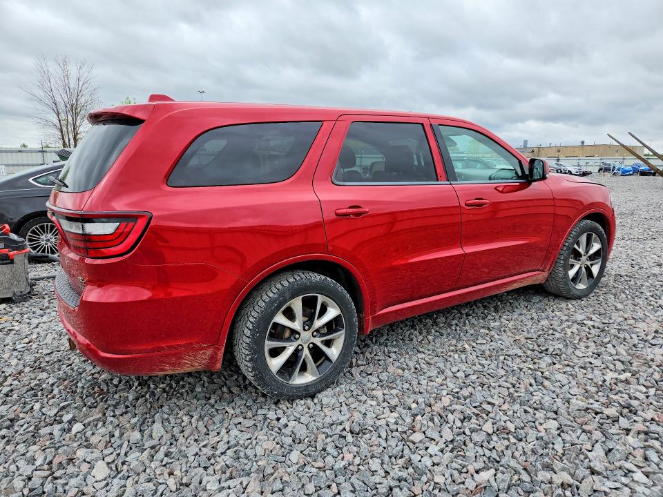 53790136 :رقم المزاد ، 1C4SDJCT7EC332838 vin ، 2014 Dodge Durango مزاد بيع