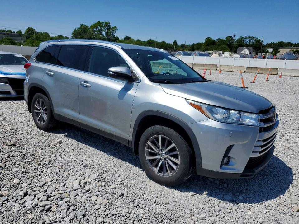 54672966 :رقم المزاد ، 5TDJZRFHXKS581566 vin ، 2019 Toyota Highlander مزاد بيع